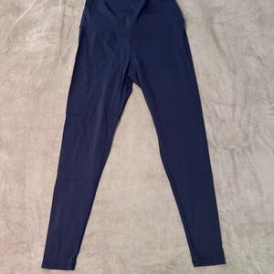 Latched Mama Slate Blue Leggings (no pockets)